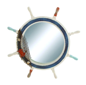 Ship Wheel Mirror with Highly inspiring Decorative Design