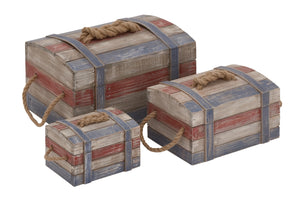 Perfect Storage Attractive Wood Rope Box