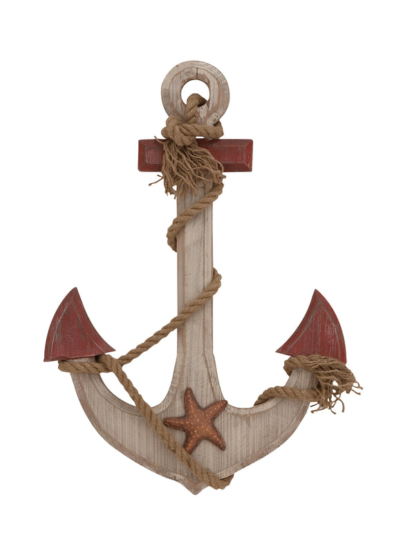 The Nostalgic Wood Rope Anchor