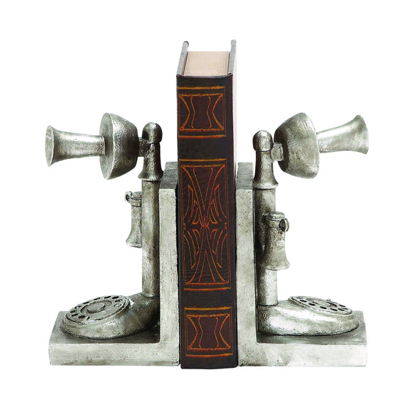 Twosome historic phone bookend