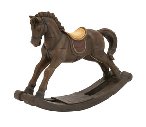 Impressive Styled Polystone Rocking Horse