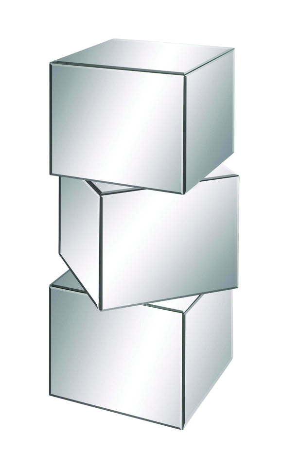 Dalian Stylish and Elegant Cube Mirror Pedestal