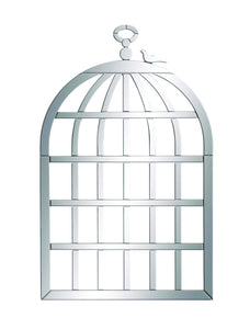 Lóng (Cage) Wood Mirror Wall Decor