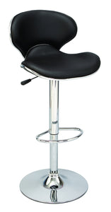 CHROM LEATHER BAR STOOL FOR COMFORTABLE AND STYLISH BAR SITTING