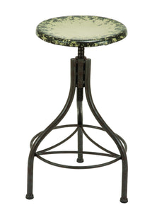 The Intricate Metal Glass Accent Table