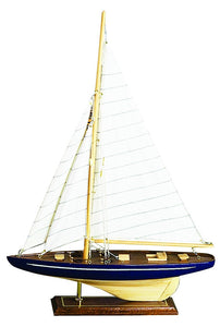 WOOD SAILBOAT FOR SHORT SPACES