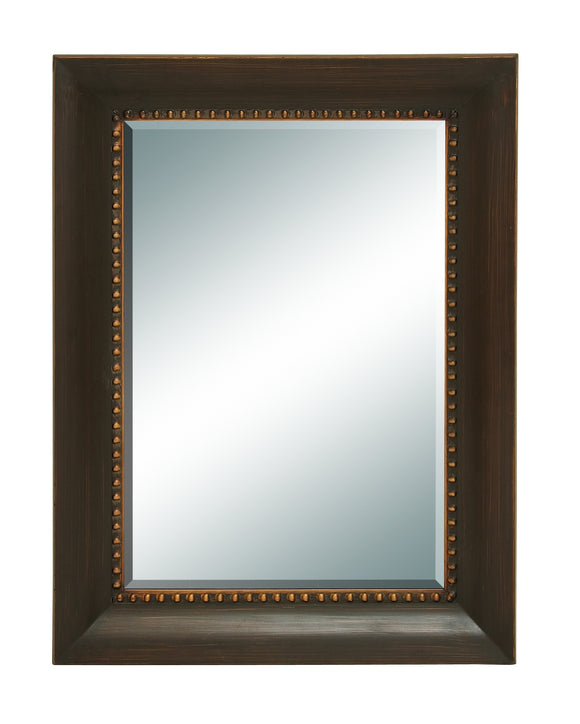 Elegant Looking Glass Style Mirror With Classical Frame