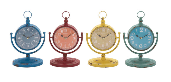 The Amazing Metal Desk Clock 4 Assorted