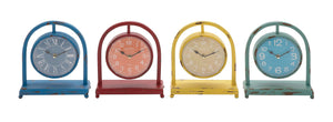 The Unique Metal Desk Clock 4 Assorted