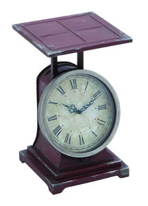 Metal Scale Decor Clock in Classical Style and Charm