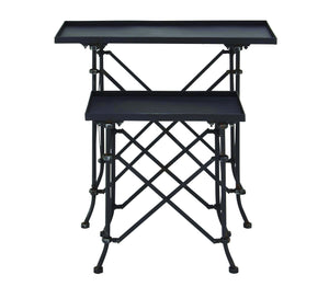 Stylish Non Corrosive Metal Accent Table in (Set of 2)