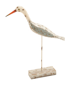 Adorable and Unique Wood Metal Sea Bird