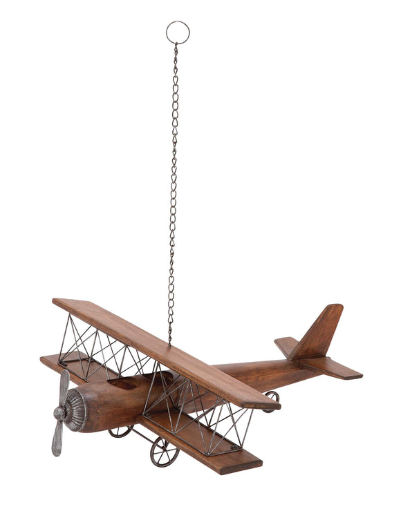 Contemporary Styled Wood Airplane