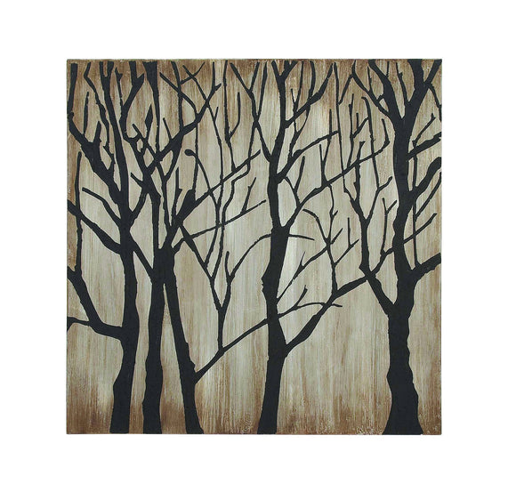 Modern Tree Themed Canvas Wall Art