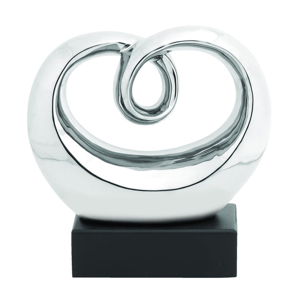 Perfect Polished Abstract Whirling Sculpture