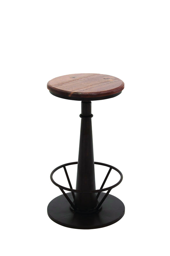American styled elegant coppice metal stool