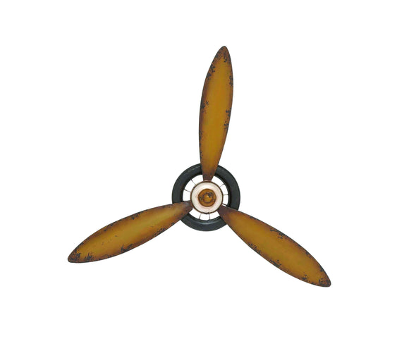 Classy and Vintage Metal Propeller Wall Decorative