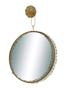 Solaris rustic elegant hanging mirror