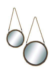 Solar styled exquisite metal frame mirror