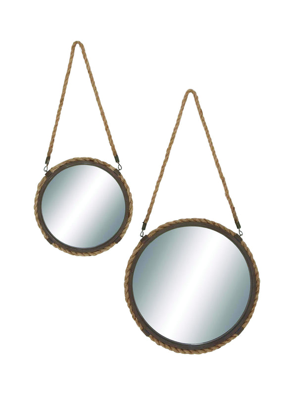 Solar styled exquisite metal frame mirror