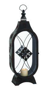 The Lao (Old) Metal Glass Lantern