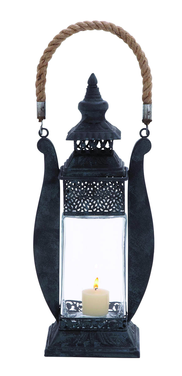 Attractive Contemporary Styled Metal Lantern