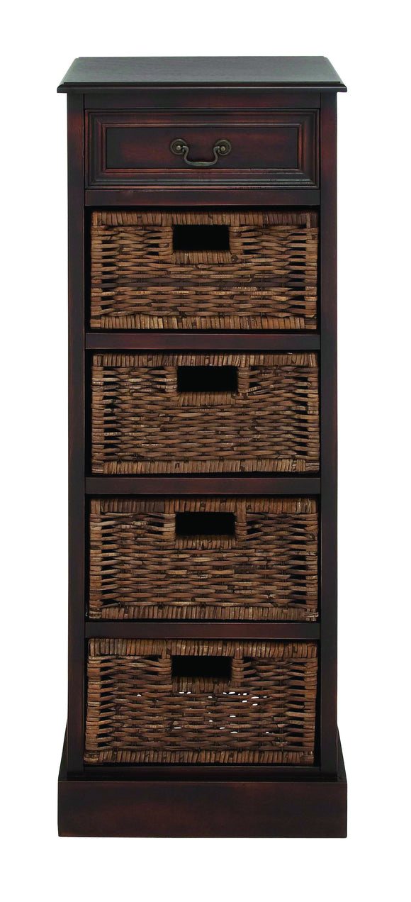 Lexington Exclusive Wood Basket Stand