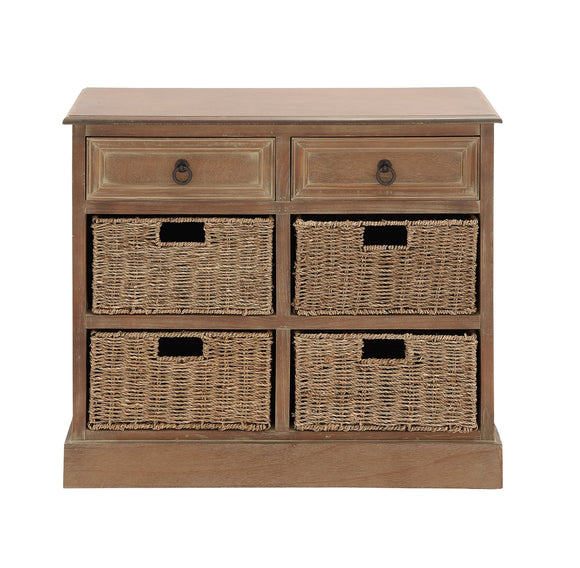 The Cool Wood 4 Basket Chest