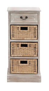 The Cool Wood 3 Basket Chest