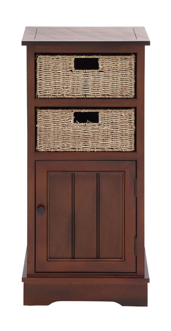 The Stunning Wood 2 Basket Cabinet