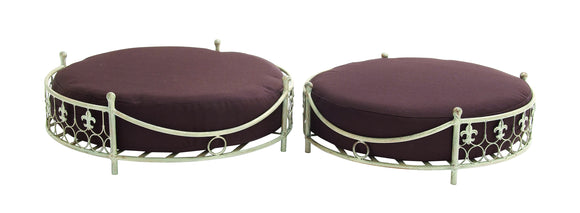 Charming  and Comfortable Set of Two Luxurious Pet Beds