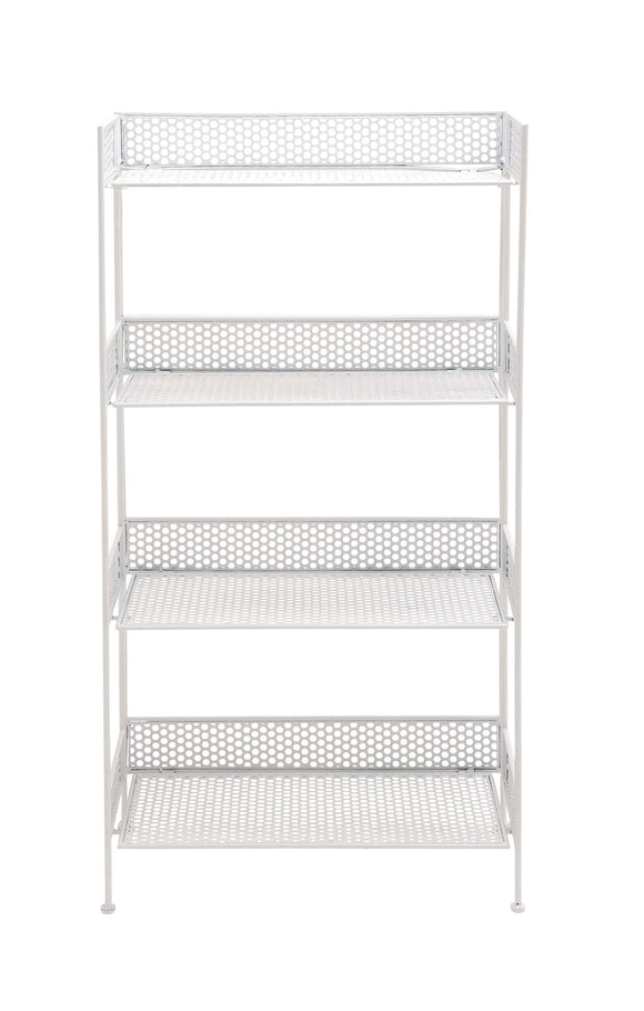 The Heavenly Metal Baker Rack White