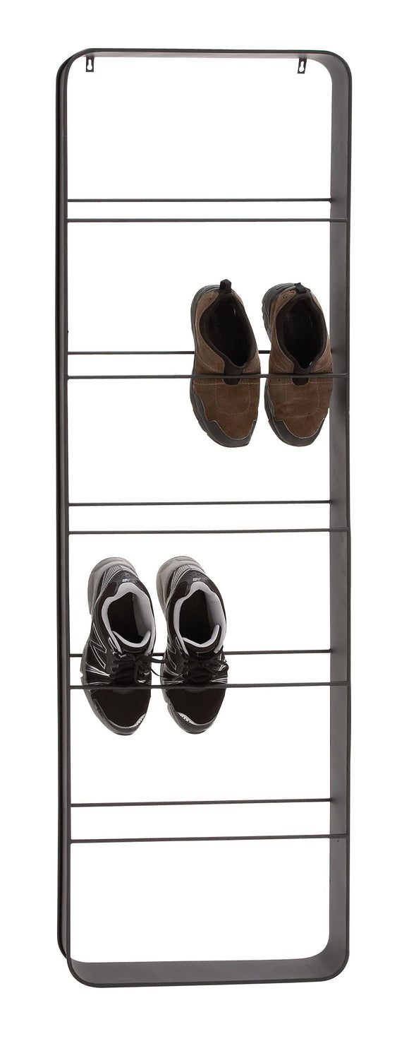 The Ingenious Metal Wall Shoe Rack