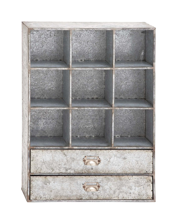 Amazing Styled Decorative Metal Storage Shelf