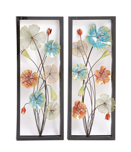 Striking Styled Metal Wall Decor 2 Assorted