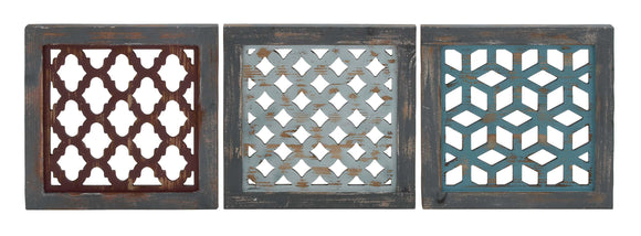 The Stylish Wood Wall Decor 3 Assorted