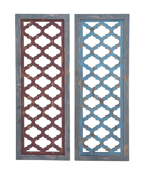 Fancy Styled Wood Wall Panel 2 Assorted