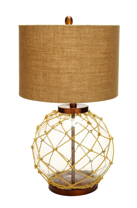 Beautiful Modern Glass Metal Table Lamp with Lavish in Design