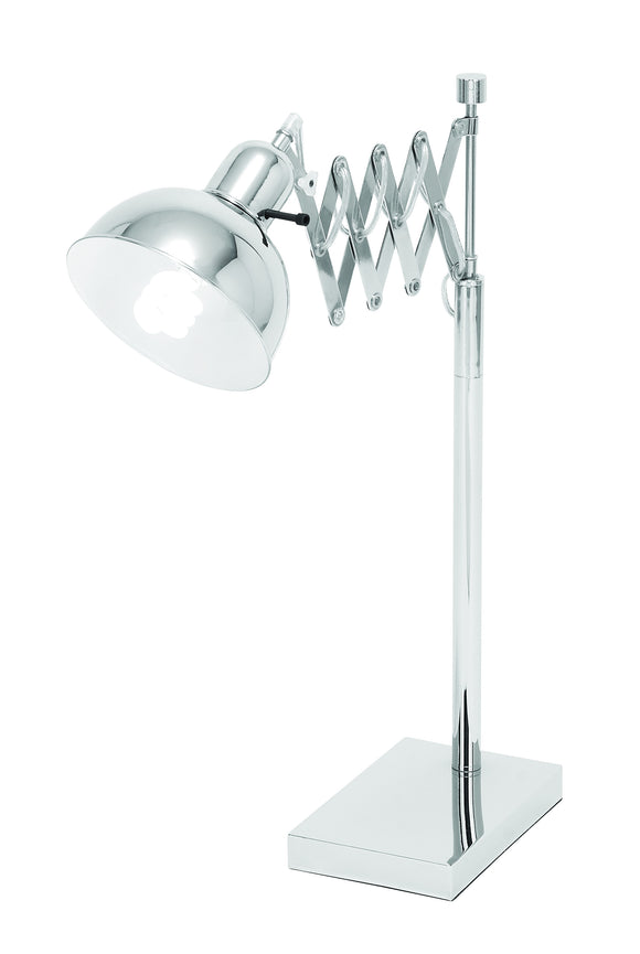 Contemporary Metal Table Lamp with Flexible Arm