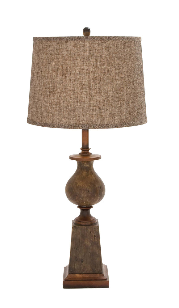 Classy Styled Attractive Polystone Table Lamp