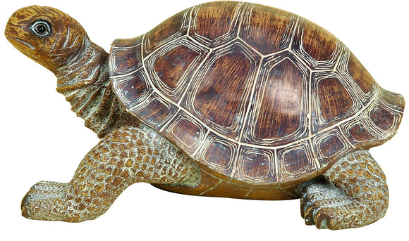 POLYSTONE TURTLE 15 INCHES WIDE FOR TABLE DECOR