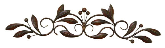 METAL WALL DECOR SCULPTURE 30 INCH WIDE