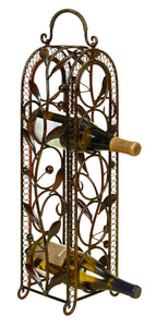 METAL WINE RACK VINO 5 BOTTLE