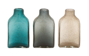 The Delicate Glass Bottle Vase 3 Assorted