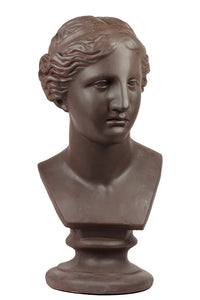 Victorian Fiberstone Woman Bust Sculpture