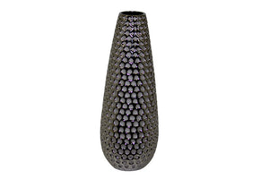 Exquisite Ceramic Vase With Hammered Design (Large)