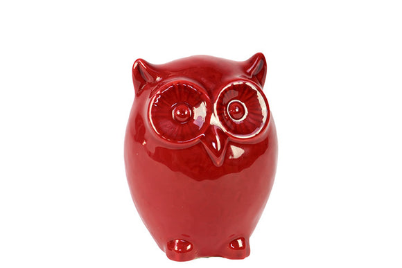 Charming Ceramic Wide Eyes Owl