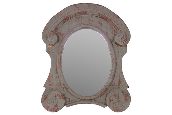 Classy Wooden Antique Mirror