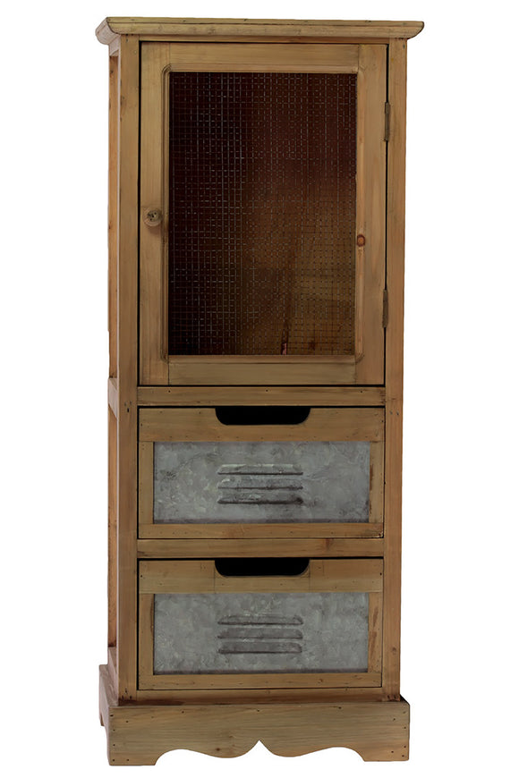 Brown Wooden Sophisticated and Unique Cabinet