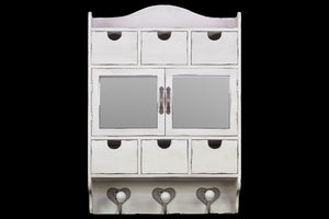 Classy and ClassyWhite Wooden Cabinet with Unique Design